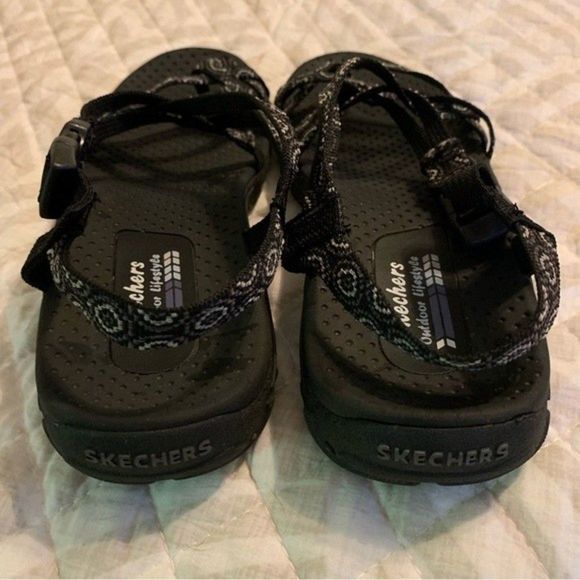 Skechers Black Sandals for Women - Picture 3 of 4